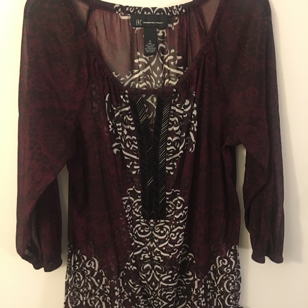 Sheer INC shirt